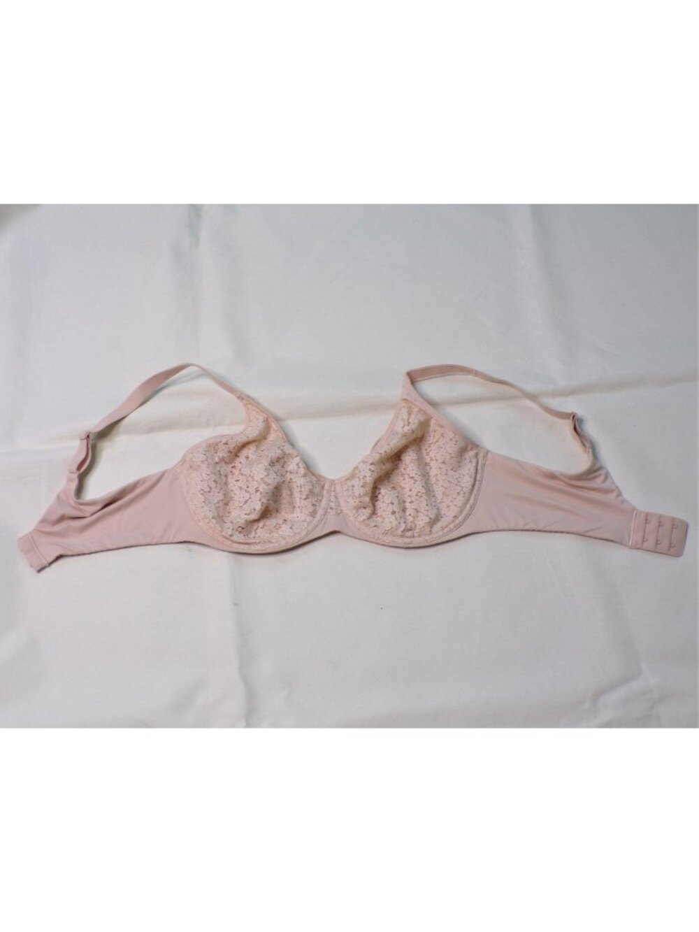 ๐ CHANTELLE Norah Underwire Non-Padded Bra 36DD Nude Blush Beige #13F1 - Picture 7 of 12